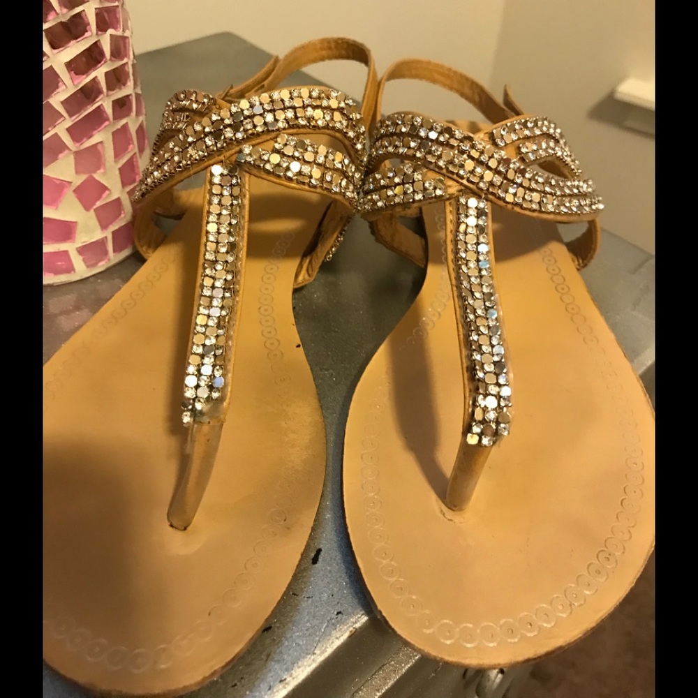 GoGo Made In Italy 🇮🇹  38 Gorgeous Sandals - Picture 2 of 7